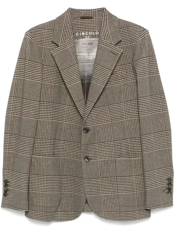 Cotton Single-Breasted Jacket