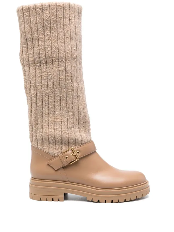 Knitted Boots - Gianvito Rossi