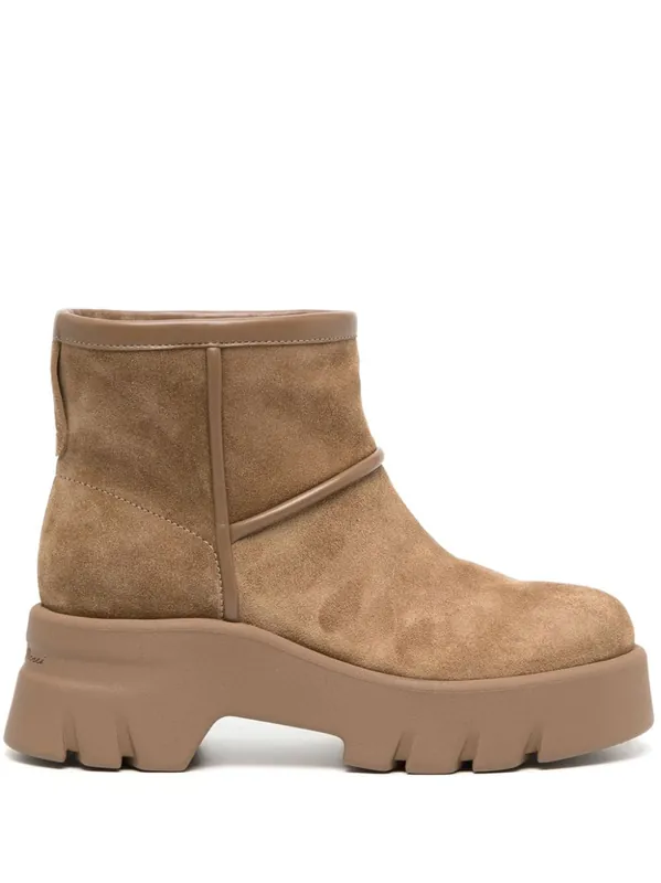 Stormy Suede Ankle Boots - Gianvito Rossi