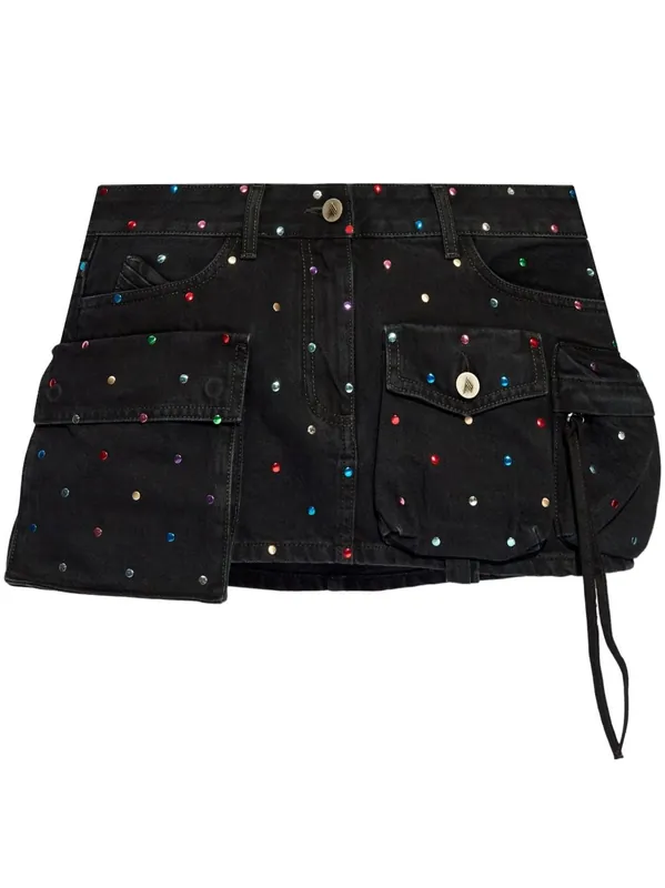 Fay Denim Mini Skirt - The Attico