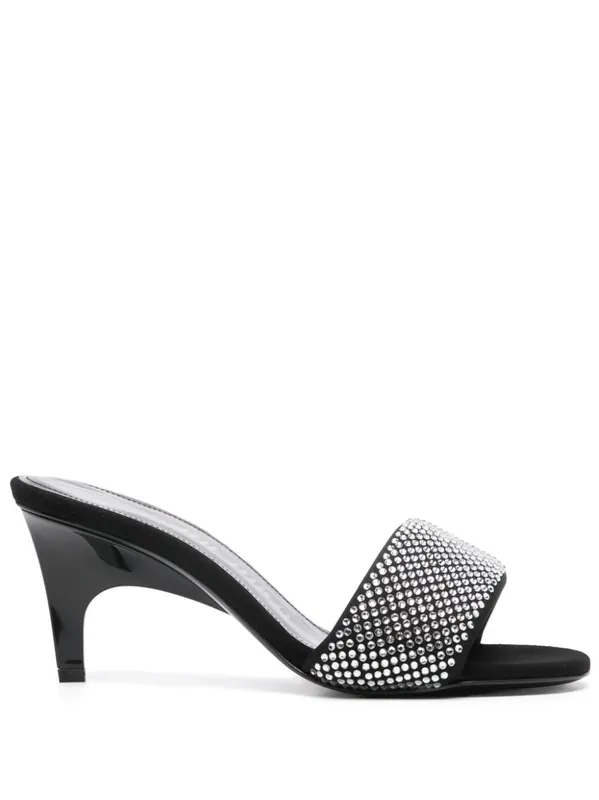 Rem Strass Embellished Mules - The Attico