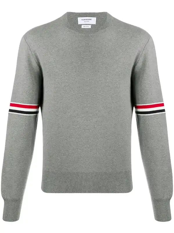 Rwb Cotton Sweater - Thom Browne