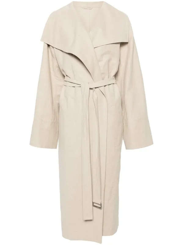 Signature Linen Coat - Toteme