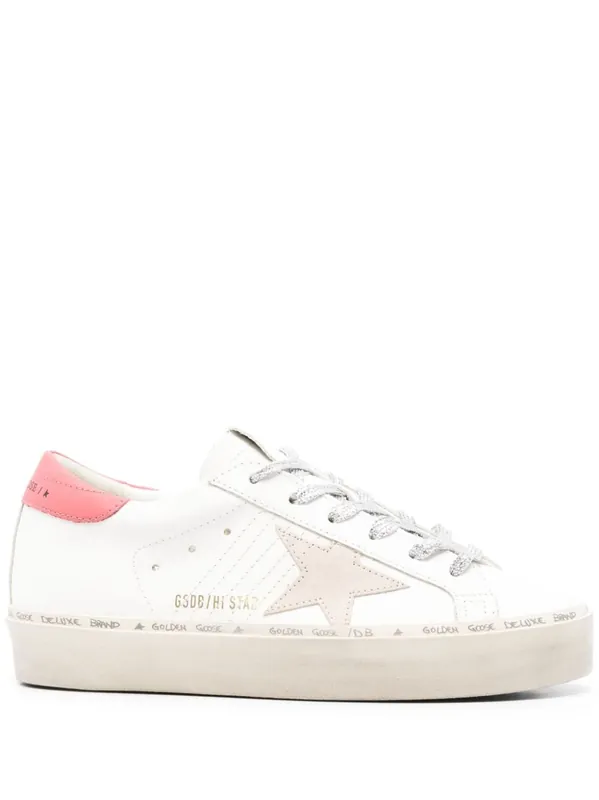 Hi Star Leather Sneakers - Golden Goose