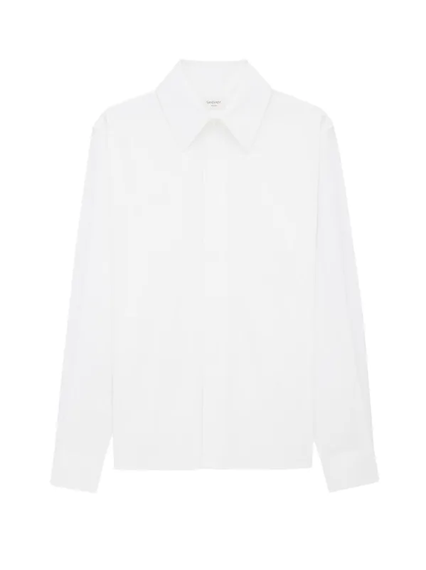 Cotton Shirt - Saint Laurent