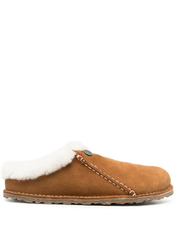 Zermatt Suede Leather Slippers - Birkenstock