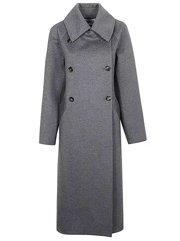 Wool And Cashmere Blend Coat - Loewe