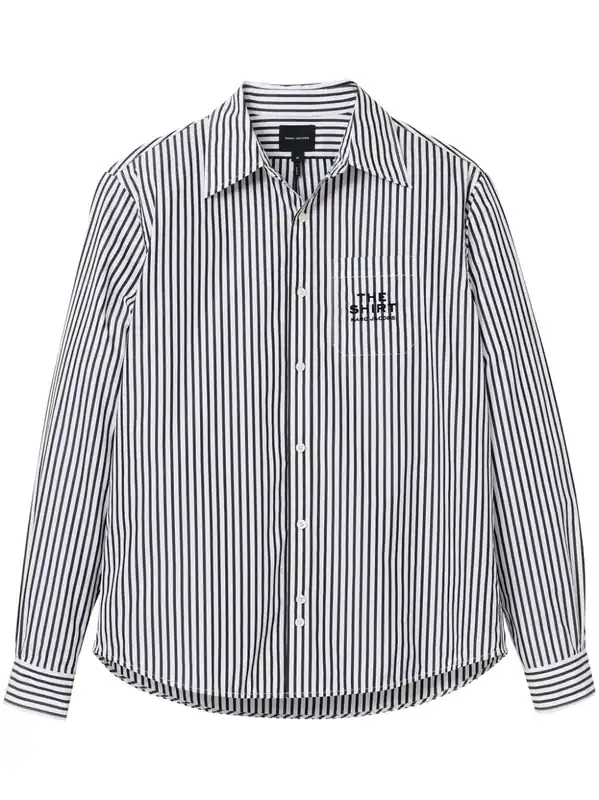 Striped Cotton Shirt - Marc Jacobs