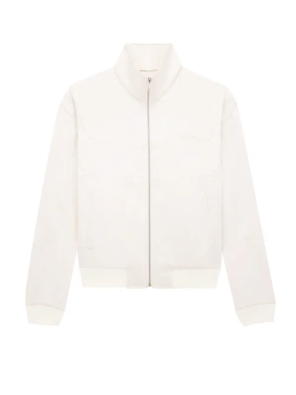 Satin Jacket With Saint Laurent Embroidery