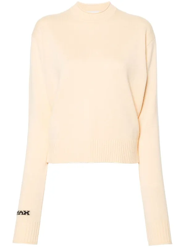 Wool Crewneck Sweater - Sportmax