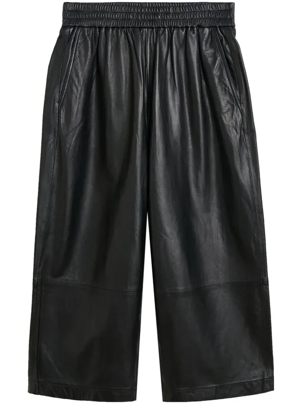 Eagle Leather Cropped Trousers - Herskind