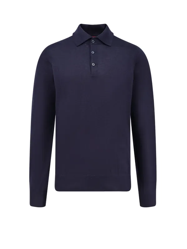 Cashmere And Cotton Polo Shirt - Brunello Cucinelli