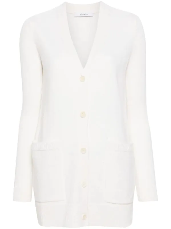 Wool And Cashmere Blend Cardigan - Max Mara