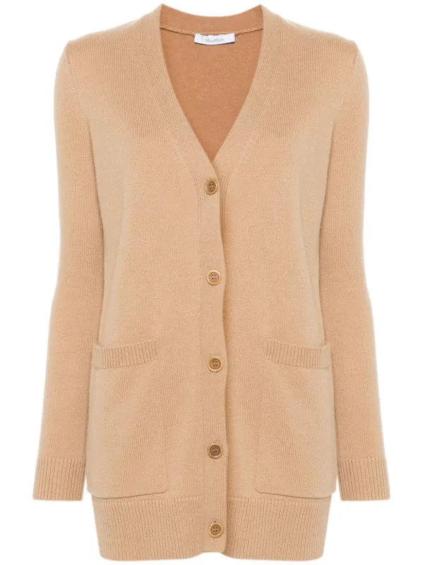 Wool And Cashmere Blend Cardigan - Max Mara