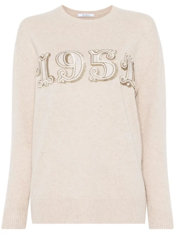 Wool And Cashmere Blend Sweater - Max Mara