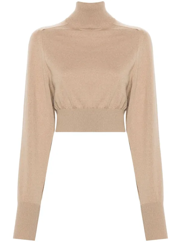 Wool Turtle-Neck Sweater