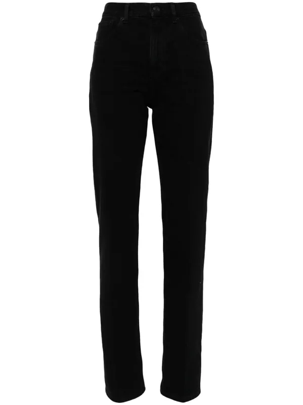 Straight Cotton Jeans - Saint Laurent