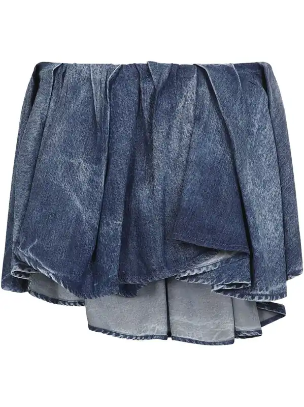 Asymmetric Mini Skirt - Diesel