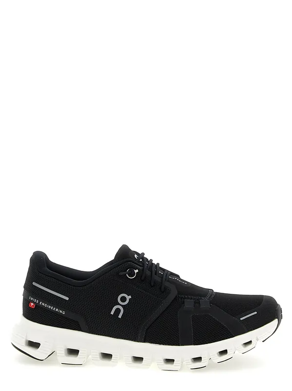 Cloud 6 Sneakers White/Black - On