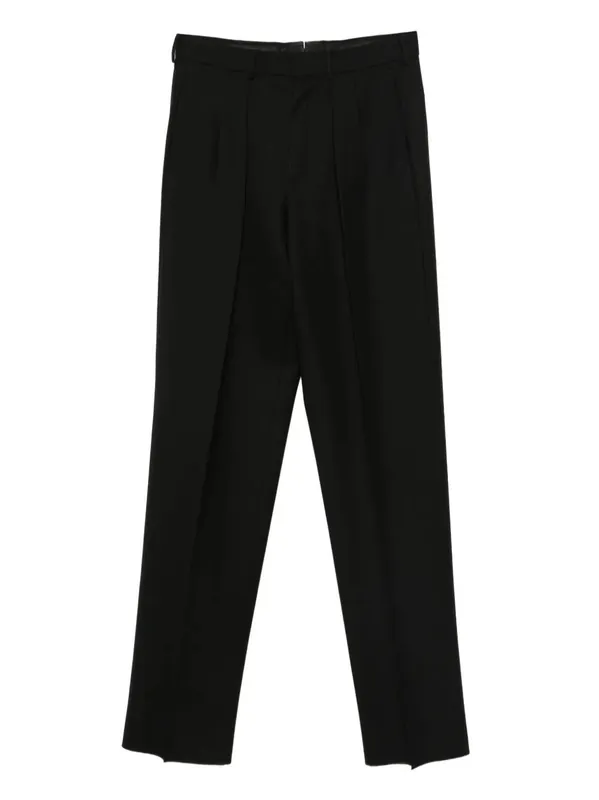 High Twist Wool Pleated Trousers - Tom Ford