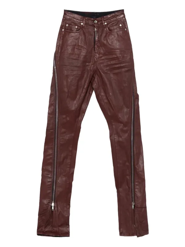 Bolan Banana Jeans With Side Zip - Rick Owens DRKSHDW