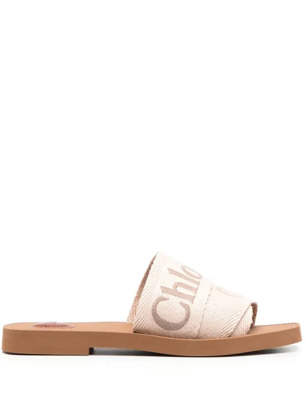 Woody Flat Sandals - Chloé