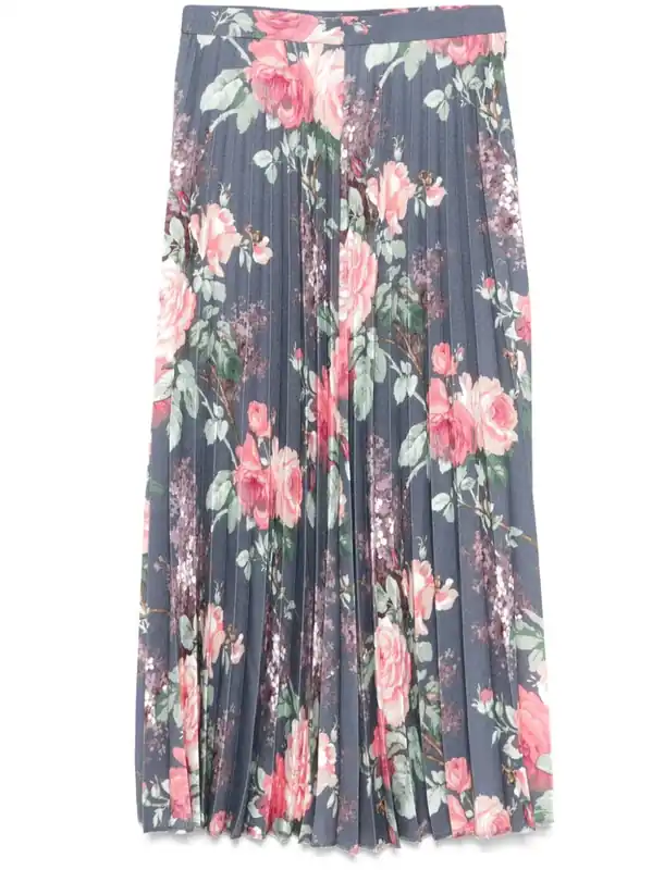 Printed Midi Skirt - Junya Watanabe
