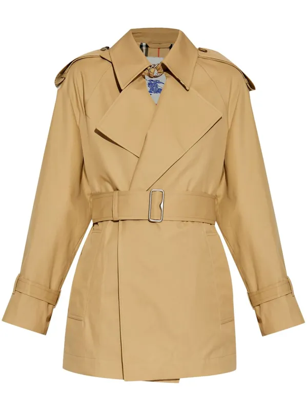 Cotton Trench Coat - Burberry