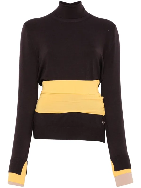 Wool Turtle-Neck Sweater
