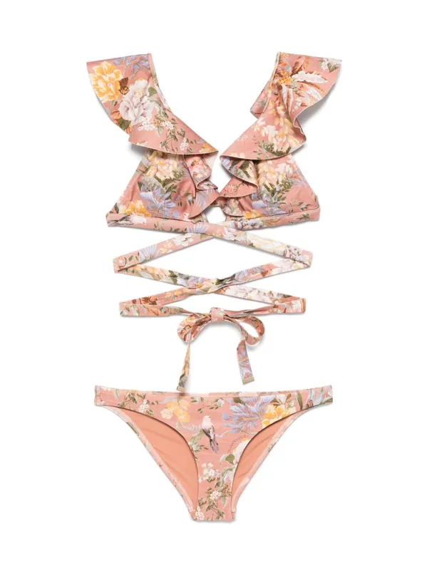 Tallow Printed Bikini Set - Zimmermann