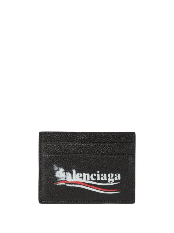 Leather Credit Card Case - Balenciaga