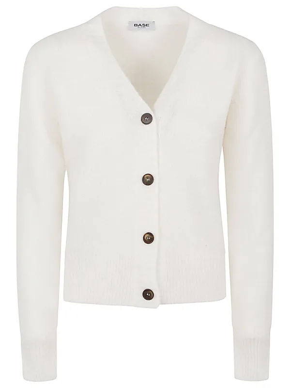 Wool V-Necked Cardigan