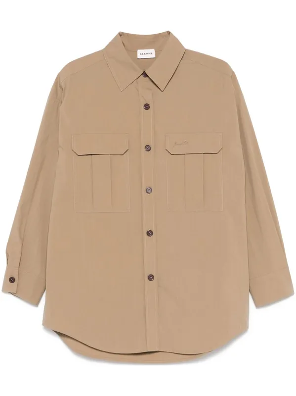 Nylon And Cotton Blend Shirt - P.A.R.O.S.H.