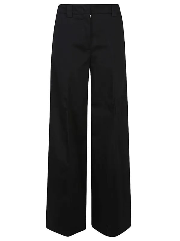 Alma Cotton Trousers - The Latest