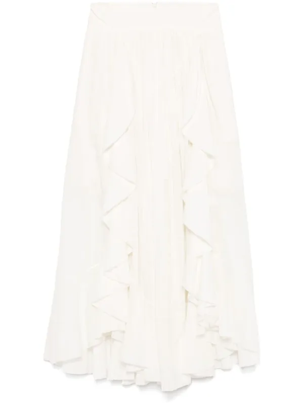 Acacia Cotton Maxi Skirt - Zimmermann