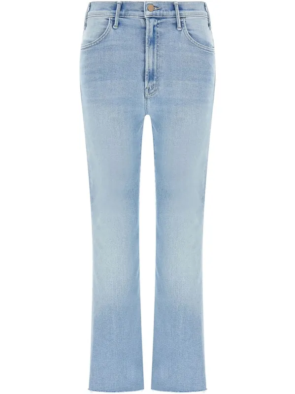 The Hustler Ankle Fray Denim Jeans - Mother