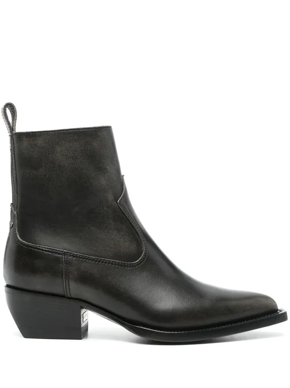 Debbie Leather Boots - Golden Goose