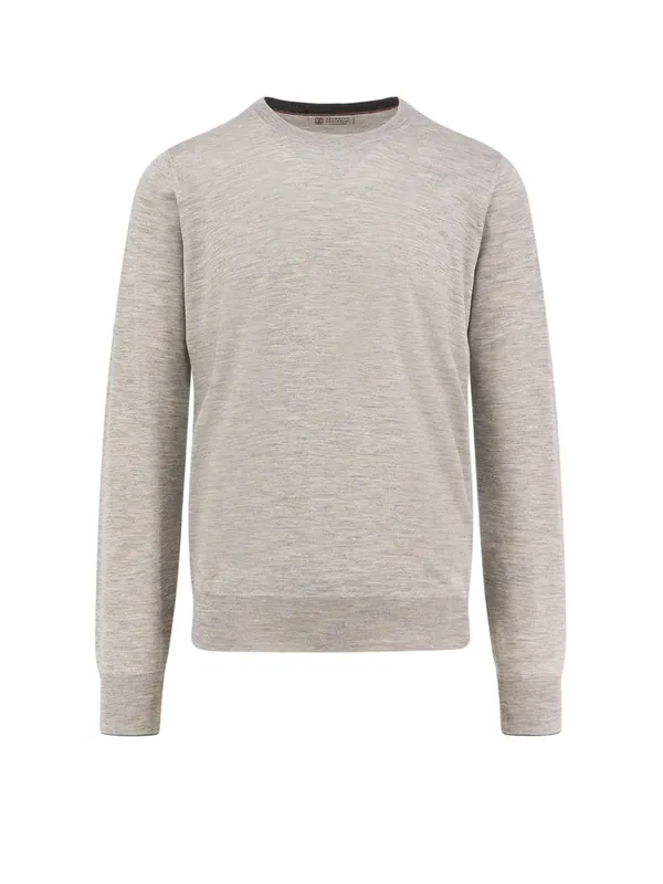 Cashmere And Silk Sweater - Brunello Cucinelli
