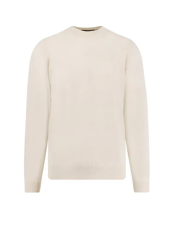 Wool, Silk And Cashmere Sweater - Boss