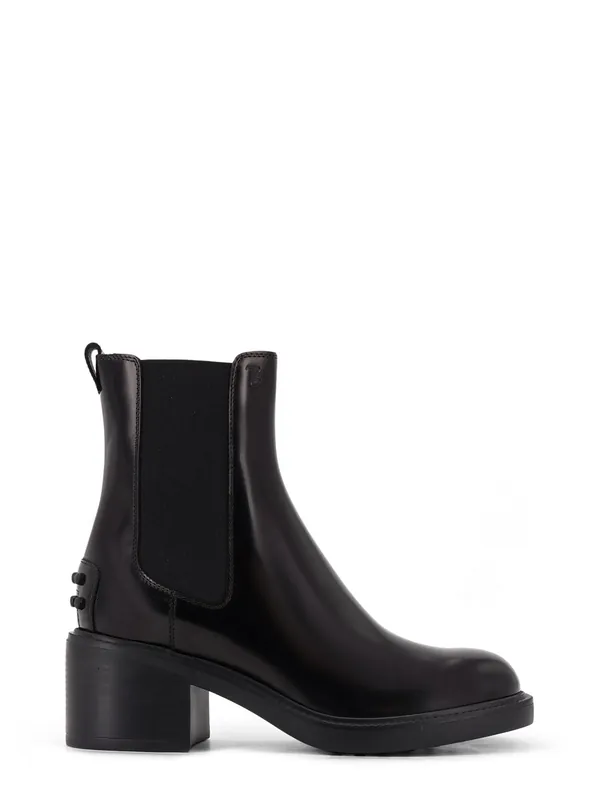 Gomma T60 Leather Ankle Boots - Tod's