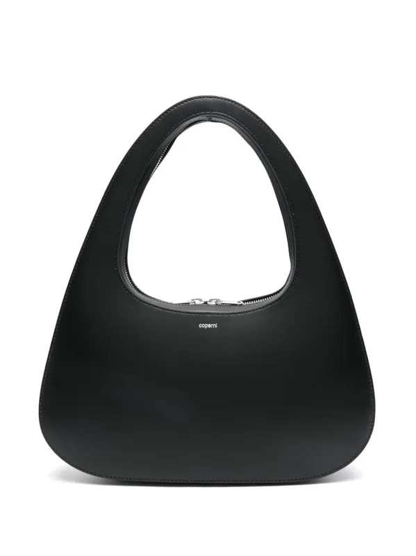 Swipe Baguette Leather Shoulder Bag - Coperni