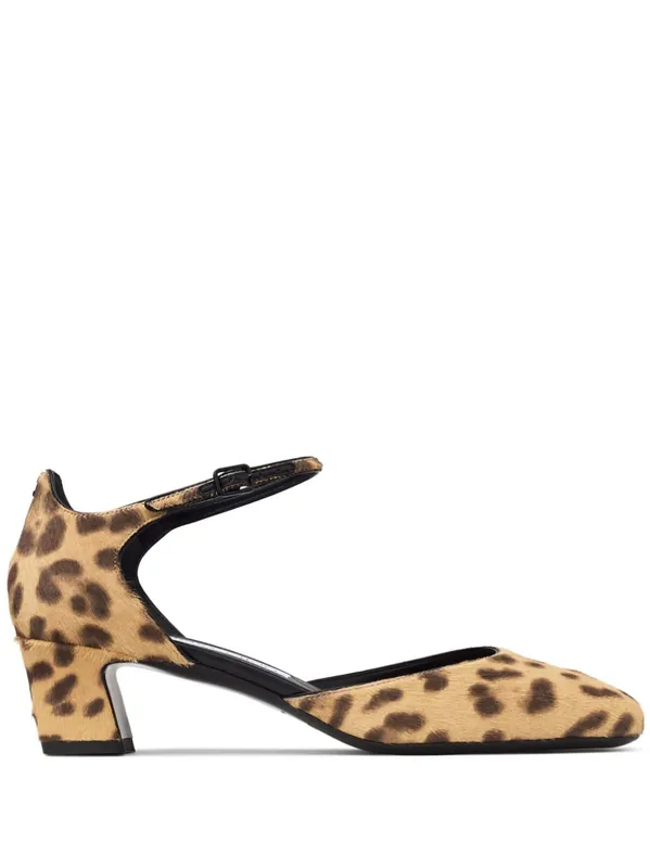 Pixie Leopard Pumps - Jimmy Choo