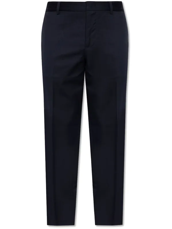 Wool Chino Trousers - Emporio Armani