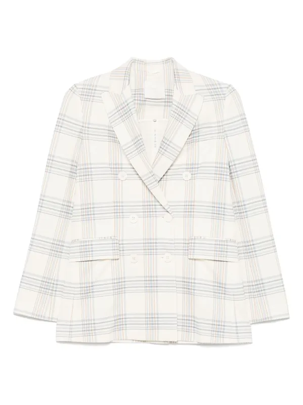 Cotton Double-Breasted Jacket