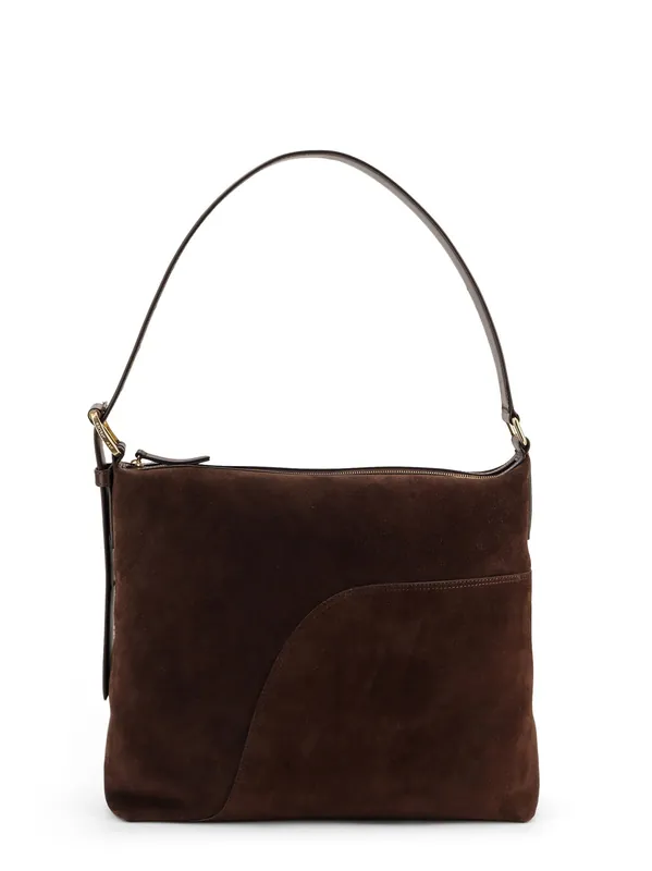 Bassano Suede Shoulder Bag - Atp Atelier
