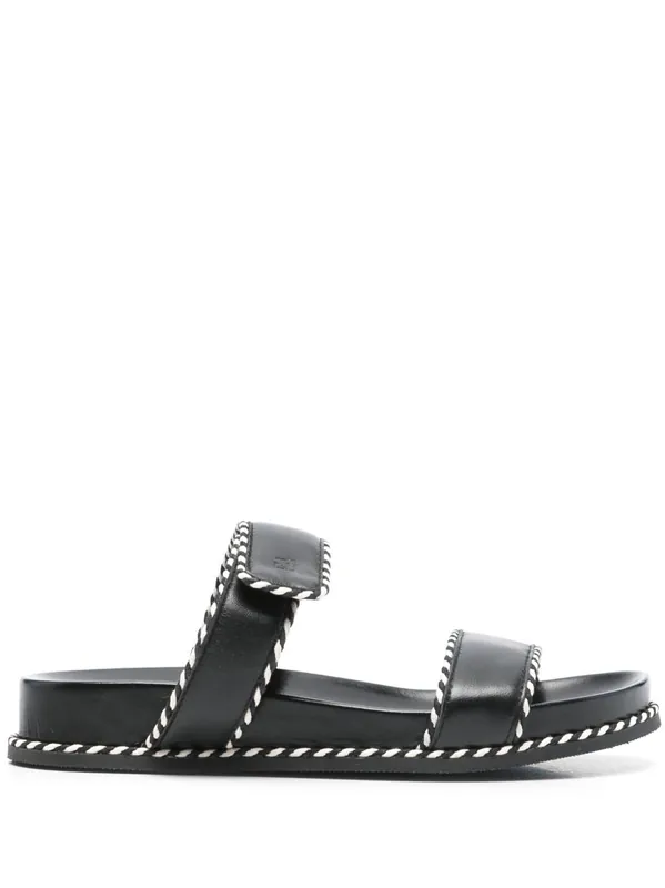Leather Sandals - Emporio Armani Exclusive