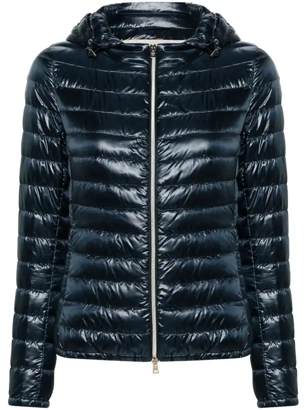 Nylon Short Down Jacket - Herno
