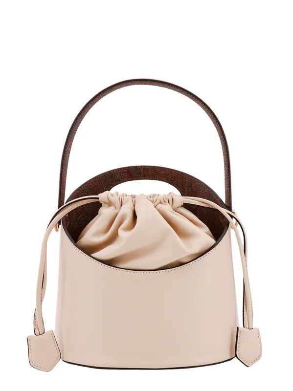 Leather Bucket Bag - Etro