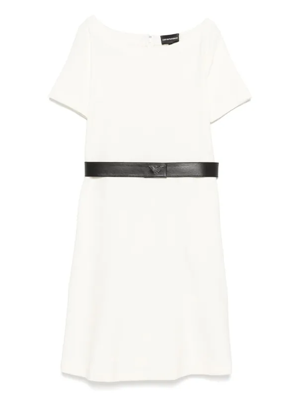 Cotton Short Dress - Emporio Armani