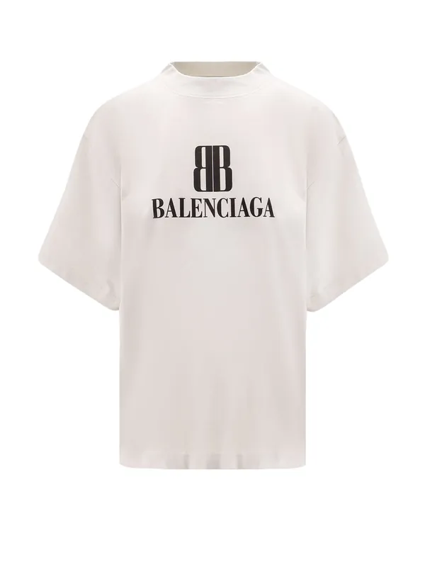 Cropped Cotton T-Shirt